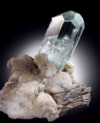 Mineral Specimens: Beryl var. Aquamarine from Skardu Road, Gilgit District, Pakistan