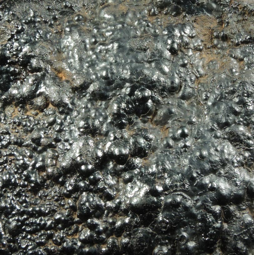 Detail view of mineral Goethite for sale from Emerson Hill iron mining district, Staten Island, New York City, Richmond County, New York