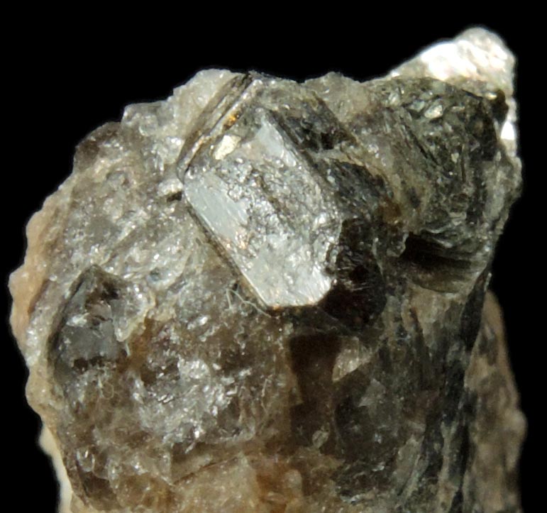 Detail view of mineral Monazite-(Ce) for sale from Harlem Speedway, northeastern shore of Manhattan Island, New York City, New York County, New York