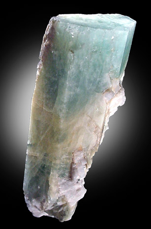 Mineral Specimens: Beryl, doubly-terminated from Beauregard Quarry, Alstead, New Hampshire