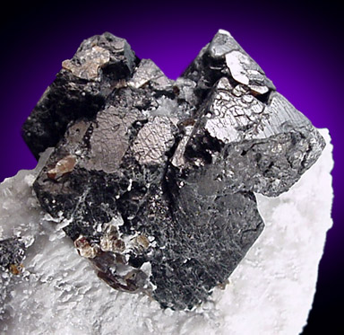 Mineral Specimens: Spinel in Calcite from Amity, New York