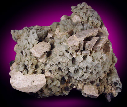 Mineral Specimens: Quartz var. Smoky, Cleavlandite and Microlcline from Oliver Diggings, Middle Moat Mtn., Hales Location, New Hampshire