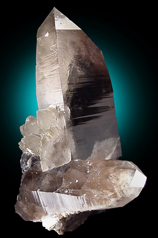 Mineral Specimens: Quartz crystal from vein from Gorge Road condominium construction, Edgewater, New Jersey