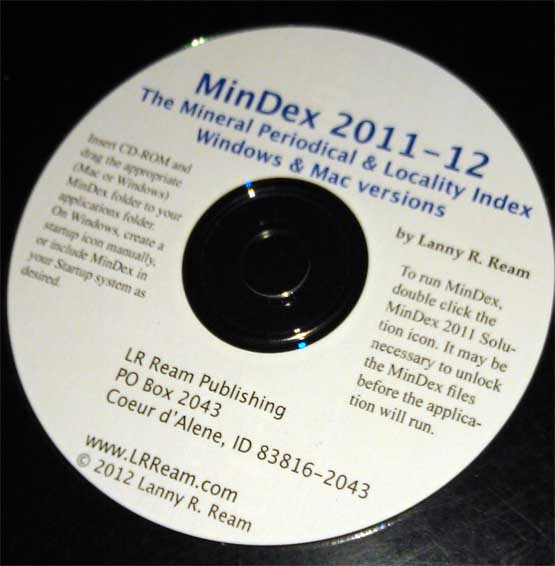 MinDex 2007-The Mineral Locality Periodical Index
